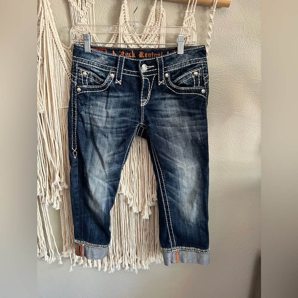 Rock revival capris